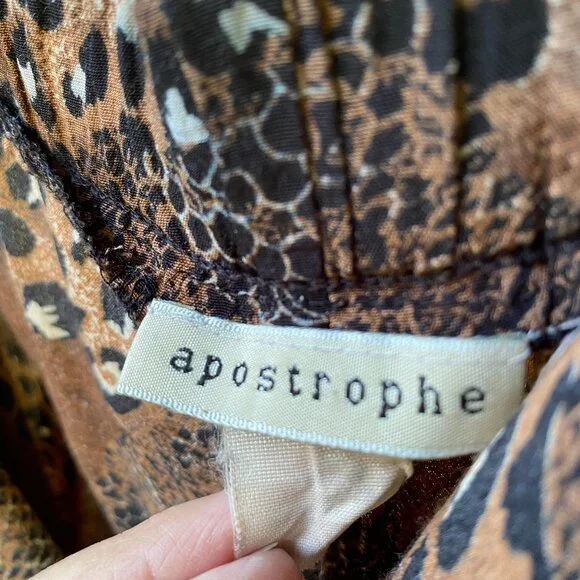 Women's Apostrophe Skort Size Large Animal Print - Picture 7 of 7